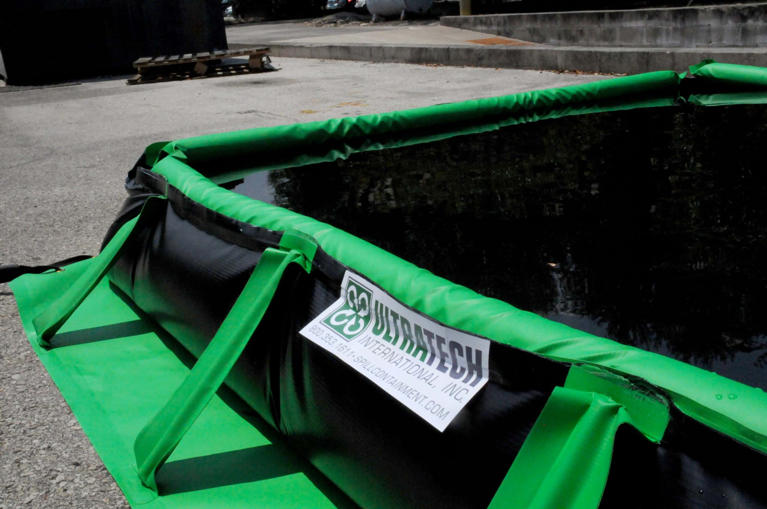 UltraTech Ultra-Containment Berm® - Rapid Rise Model - PVC: Swift Spill Solution