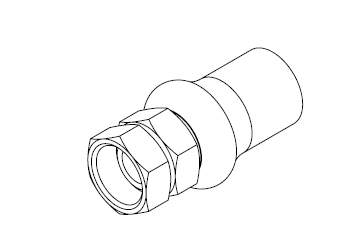 Binks 72-1936 Premium Hose Connection: 1 NPS(F) Swivel x 1 Hose (I.D.) - A Must-Have!