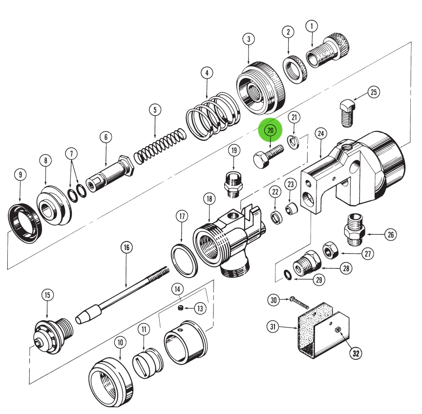 Binks 20-702-1 Hex Head Screw: A Must-Have for Your Projects!