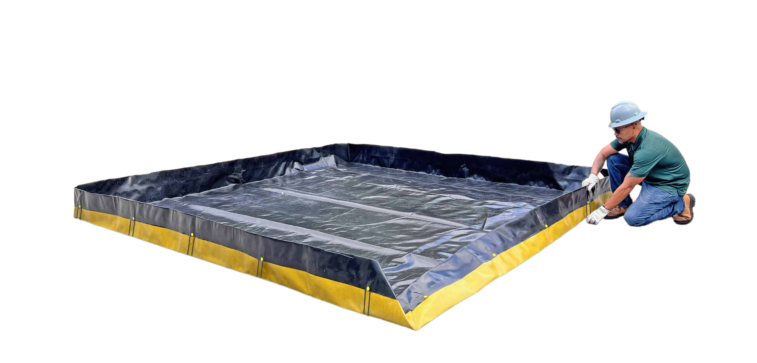 UltraTech Ultra-Containment Berm® - Economy PE Model: Your Reliable Spill Solution!