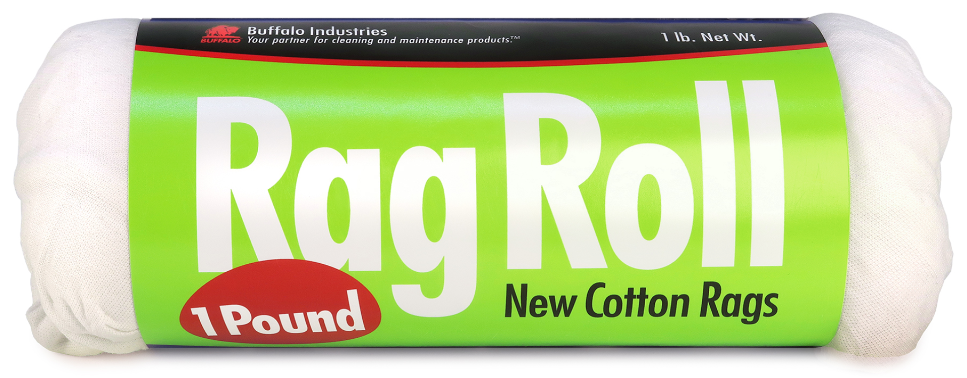 Buffalo Industries' New Super Absorbent Bleached Knits Cloth Rags Roll - A Must - Have!