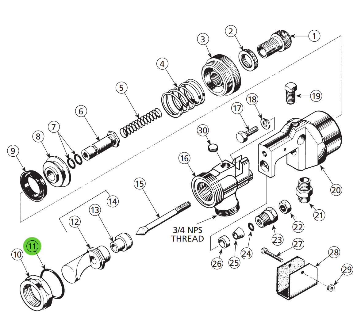 Binks 20-3829 O-Ring: 1-1/4ID X 1-7/16 - The Ideal Sealing Solution!