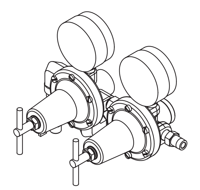 Binks 41-718806 Dual Air Regulator Control: The Ultimate Solution for 1/2' Gemini II Diaphragm Pumps