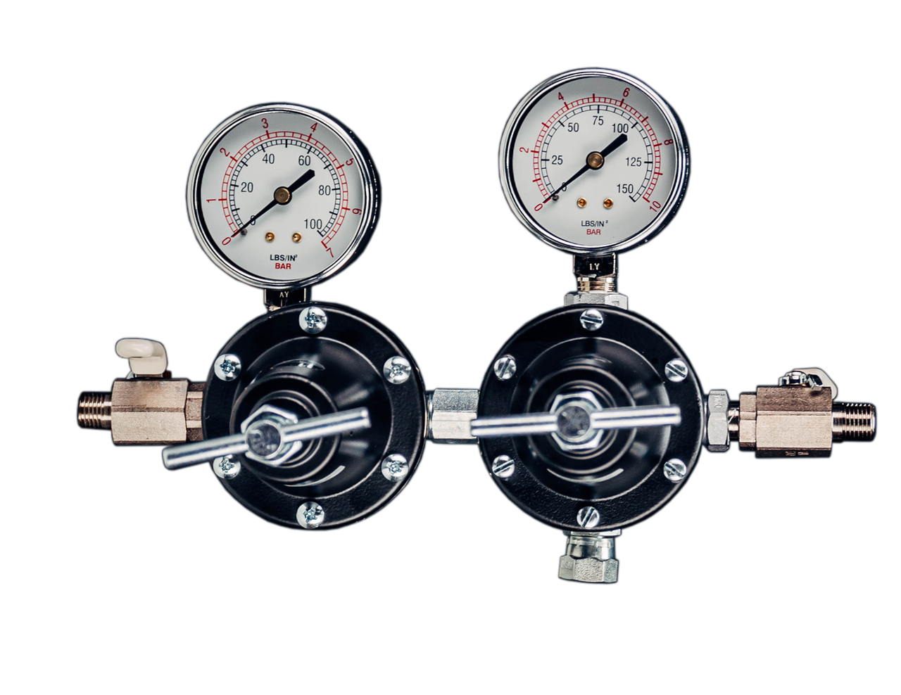 Binks 85-472 Double Regulator Air Control: Ideal for Non-Agitated Tanks!