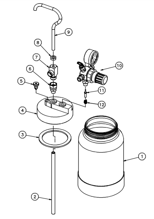 Binks 80-34 Material Tube - A Must-Have for Your Binks Equipment!