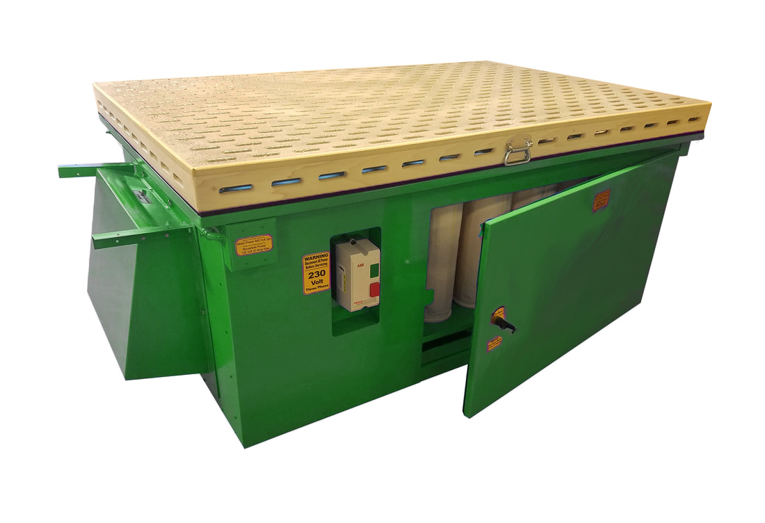 Denray 7200 Downdraft Table - The Ultimate Dust Collection Solution