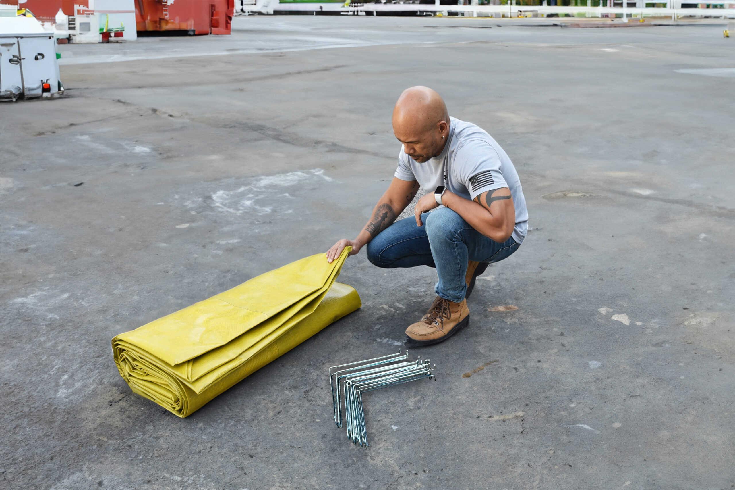 UltraTech Ultra-Containment Berm® - Economy PE Model: Your Reliable Spill Solution!