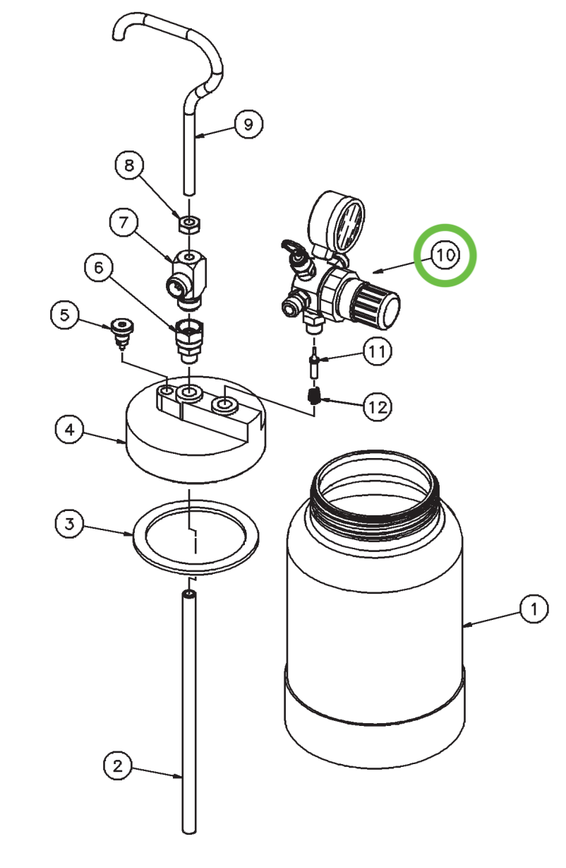 Get Your Binks 85-440 Air Regulator Assembly for Steadi Grip Pressure Pots Now!