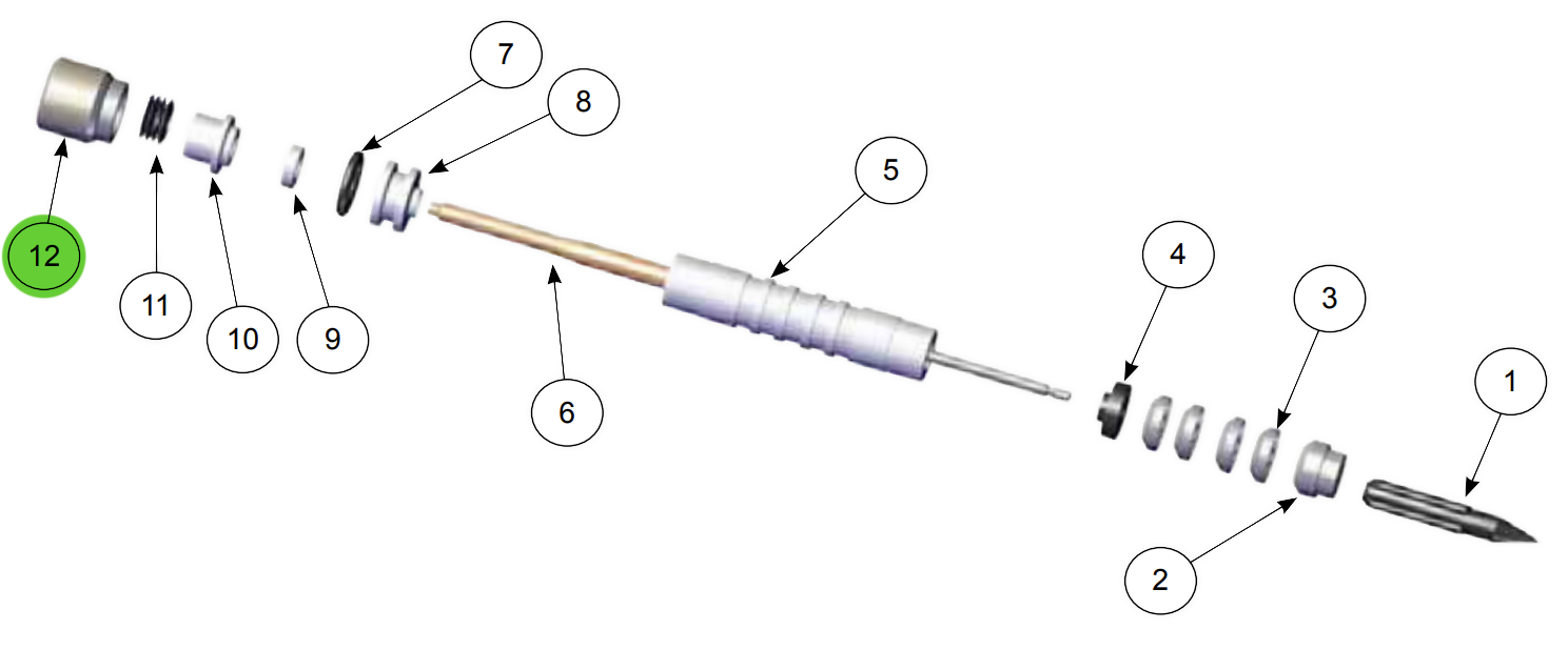 Ransburg Ransflex RX Packing Nut - The Essential Fastener