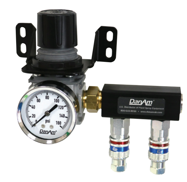 Dan-Am Adjustable Manifold Point of Use 675660 - Premium Air Control Solution