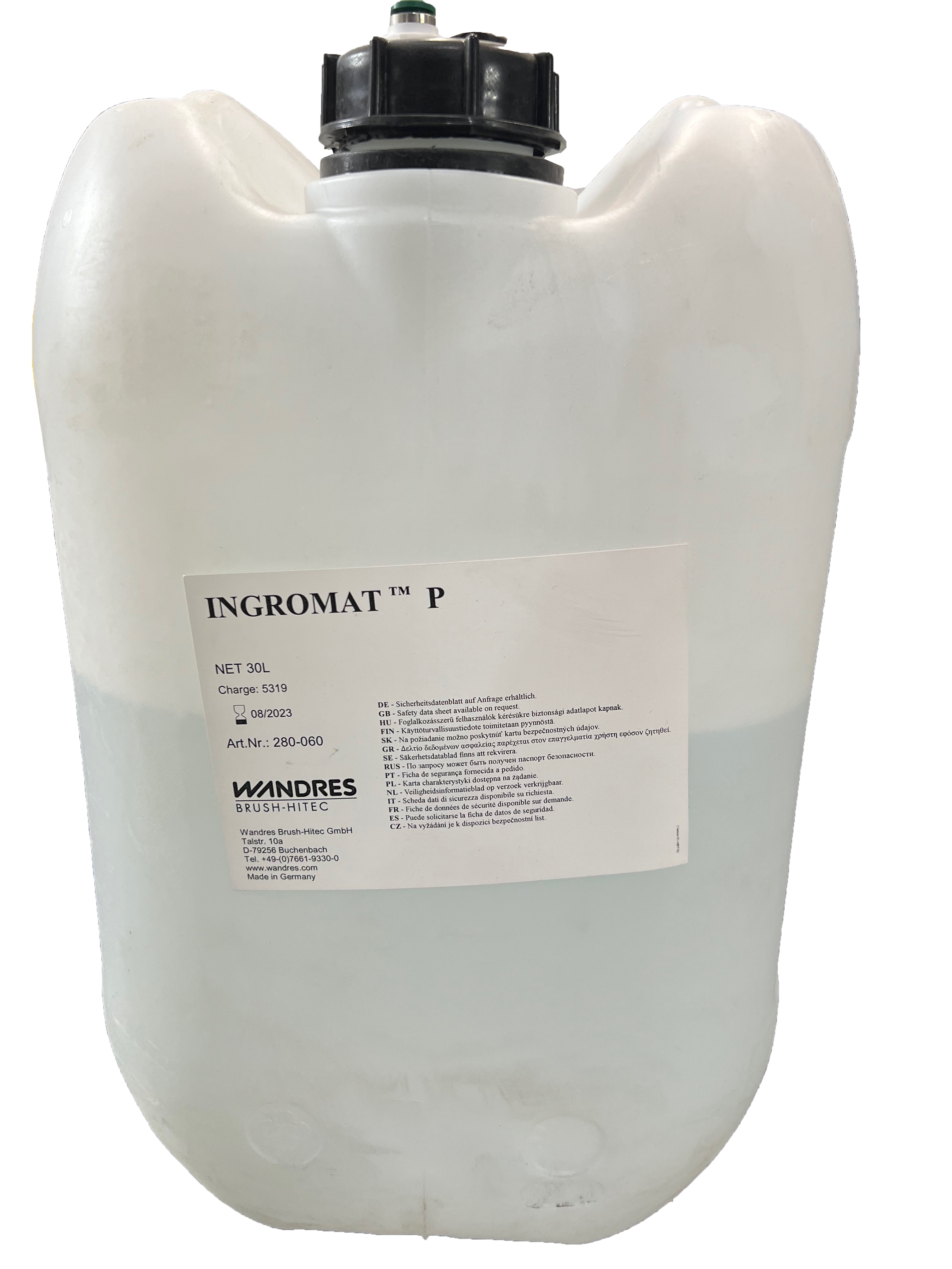 Wandres Ingromat™ P Cleaning Fluid - 5 Gallon Powerhouse!