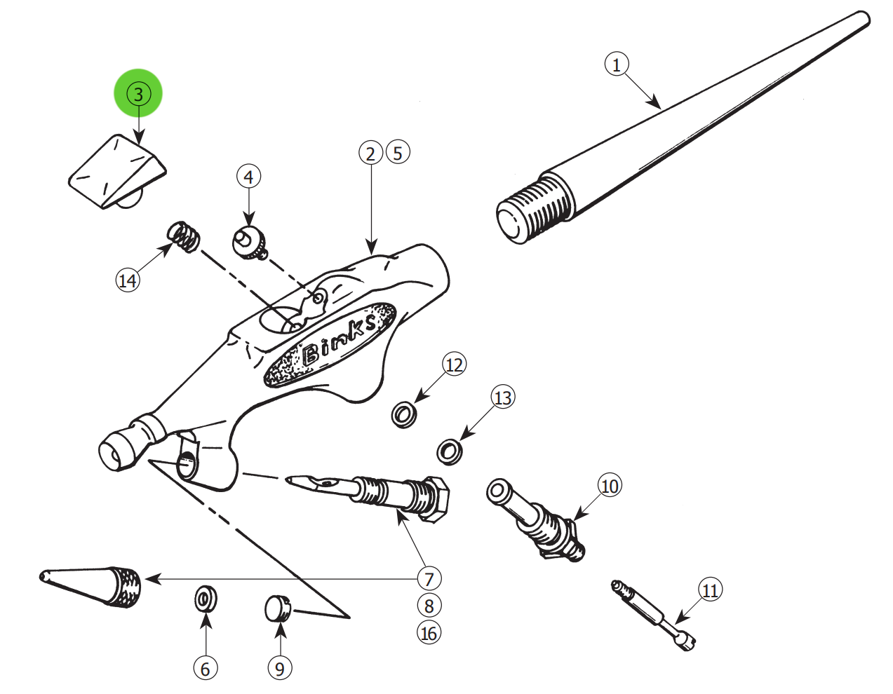 Binks 59-3 Wren Airbrush: The Ultimate Trigger Button