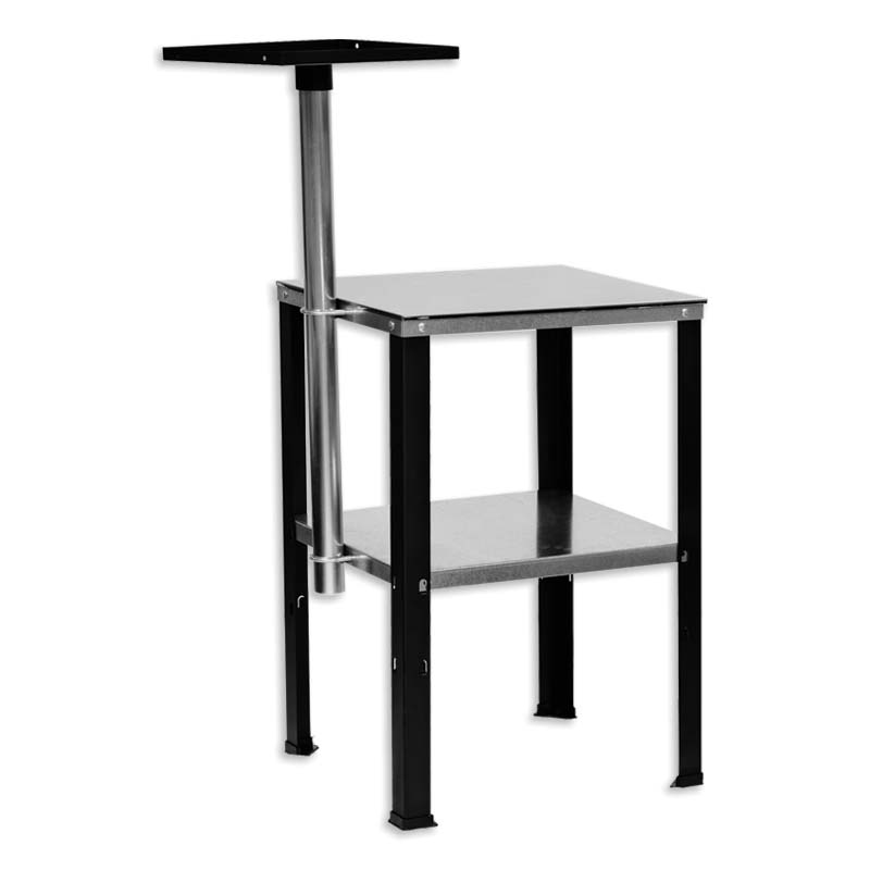 Dedoes Mini Blending Table: Stainless Steel Cover & Adjustable Viewer
