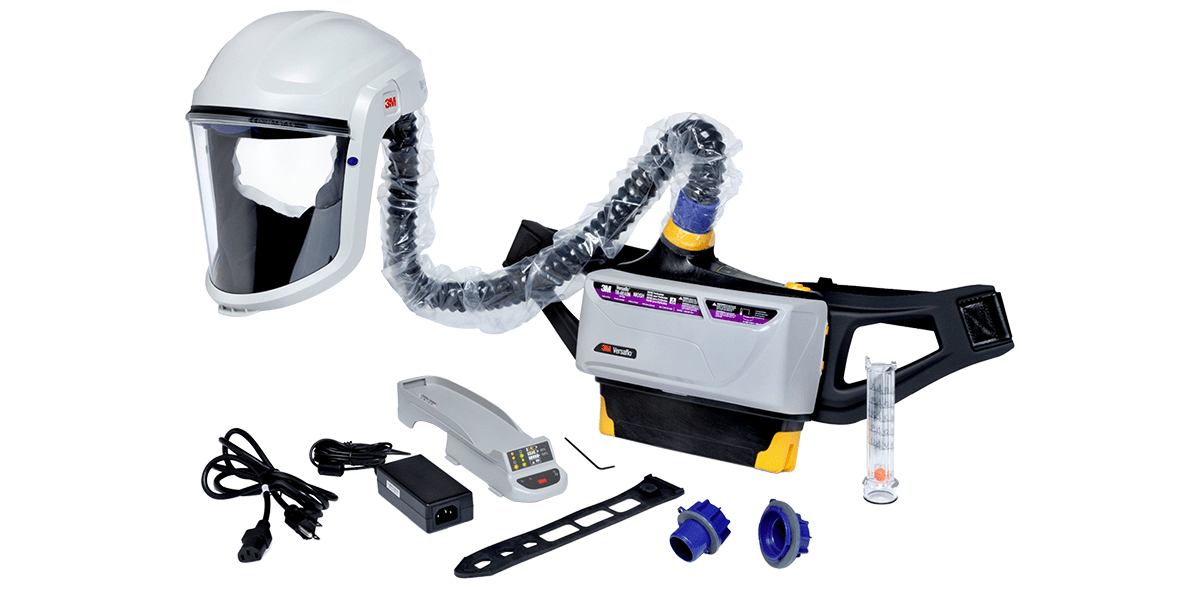 3M™ Versaflo™ TR-800 Painters Kit: Intrinsically Safe PAPR for Optimal Respiratory Protection