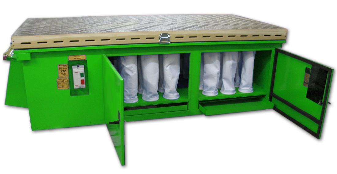 Denray 9600 Downdraft Table - Your Ultimate Dust Collection Solution