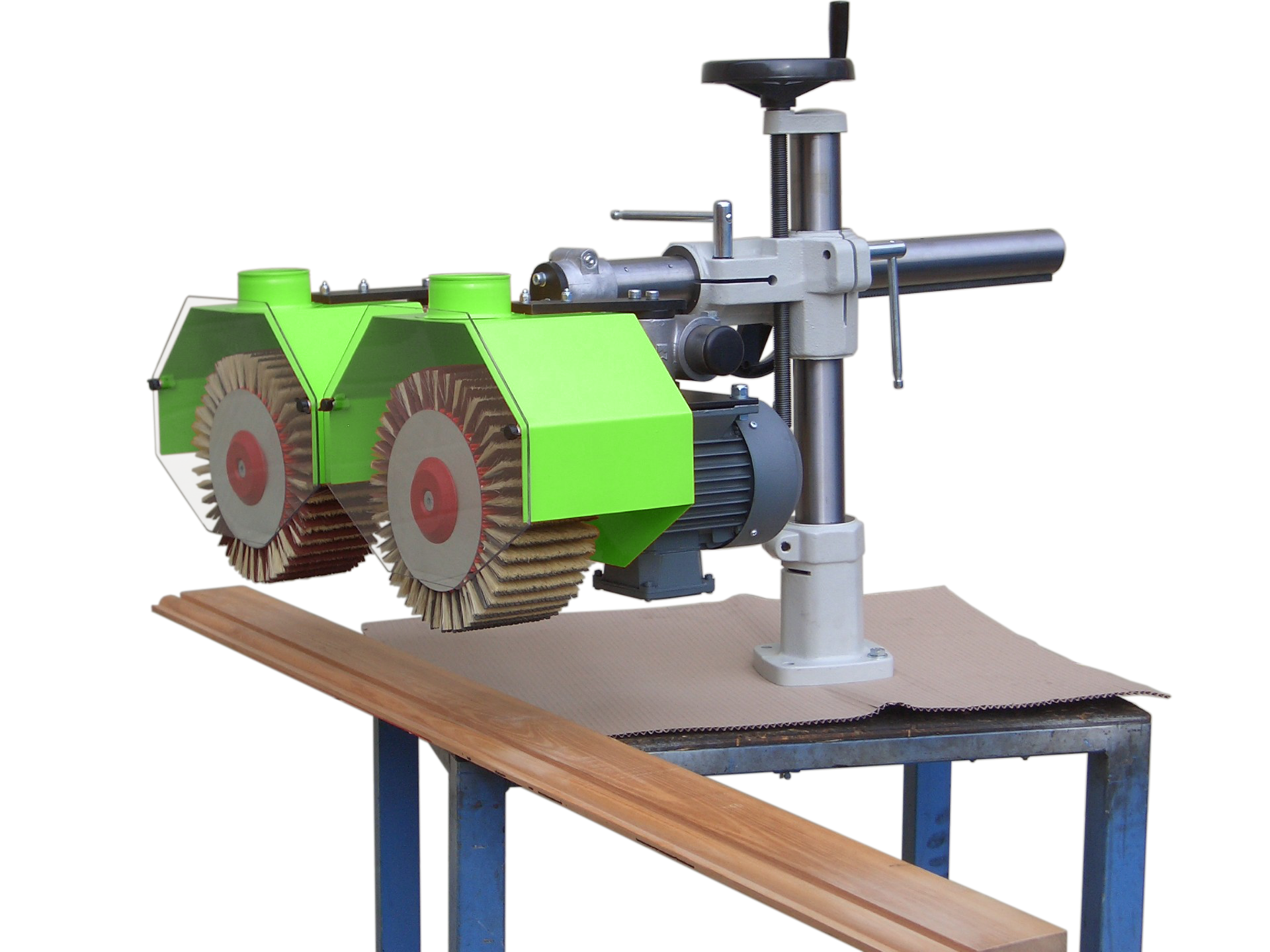 Total Finishing Premium Double Head Brush Sander - Effortless Wood Sanding Solution