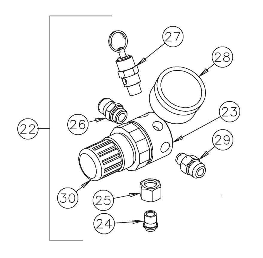 Binks 85-449 Regulator Assembly - Your Ultimate Pressure Control Solution