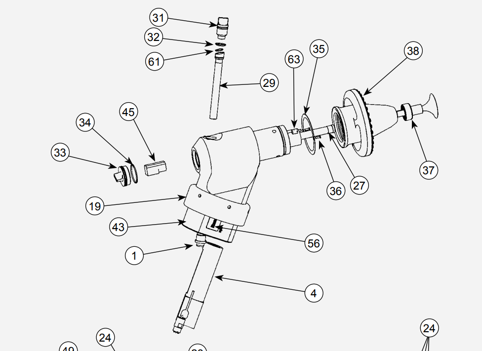 Ransburg RPA 2 Powder Applicator Inlet Fitting - Essential Upgrade!