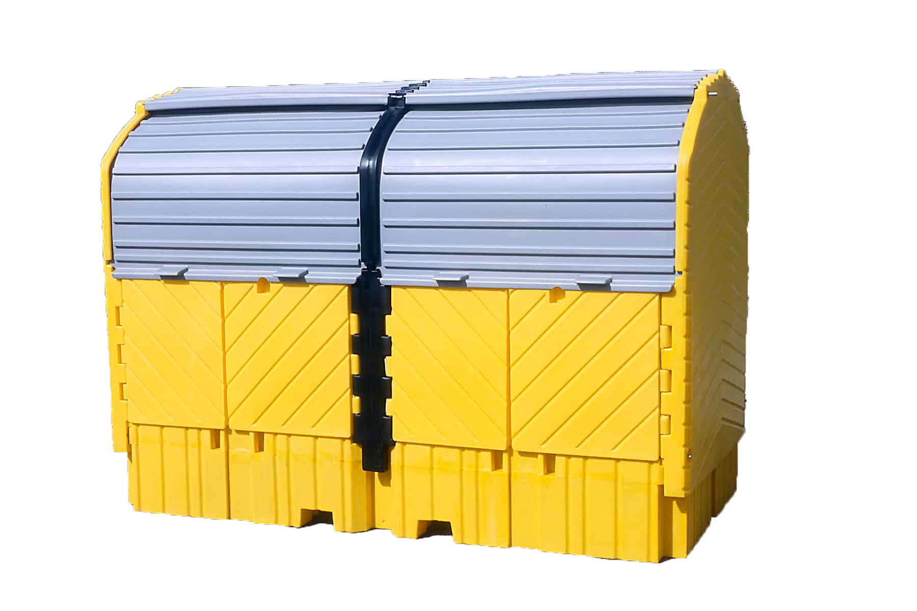 UltraTech Ultra-Twin IBC Hard Top Spill Pallet®: The Ultimate Outdoor Storage Solution